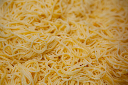 image of boiled pasta background