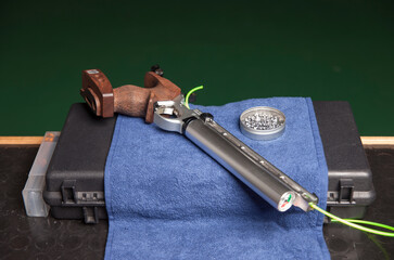 air pistol and pellets