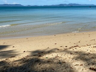 beach in the morning in thailand