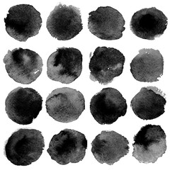 Watercolor background for textures. Abstract watercolor background. Spray paint, ink stains on the...