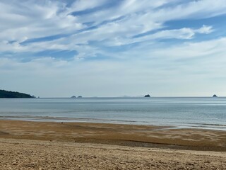beach and sea