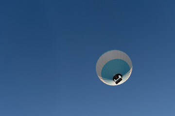 Hot air balloons at sunrise in Cappadocia. A popular tourist hotspot in Turkey