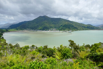 Obraz premium Marlborough Sounds in New Zealand