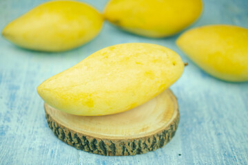 Fresh ripe Thai yellow mango