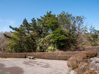 だるま山高原レストハウスの遊歩道