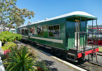 Fototapeta premium locomotive cart