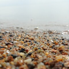 pebbles on the beach