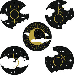 Highlights for the astrologer's Instagram profile