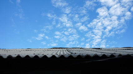 roof and sky
