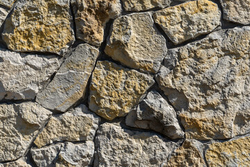 Stone wall texture, ancient castlre wall
