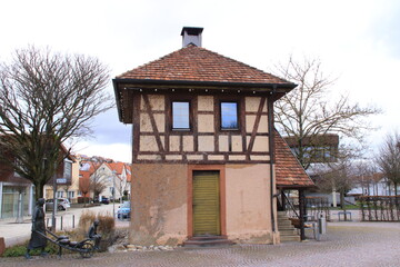 Historisches Backhaus in der Stadt Weissach