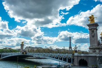 Photo sur Plexiglas Pont Alexandre III pont alexandre iii bridge Paris