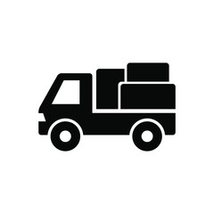 Truck freight icon