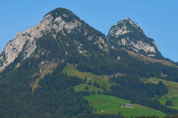 Fototapeta na wymiar Gwendlingstein und Hechlstein in Österreich