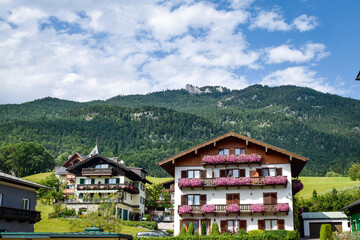 ザルツカンマーグート、ハルシュタットの情景