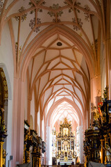 Obraz premium サウンドオブミュージックの世界、シュティフト・プファール教会