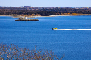 Obraz premium lake in winter