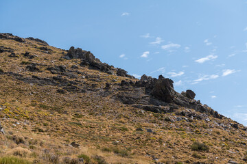 mountainous landscape of Sierra Nevada