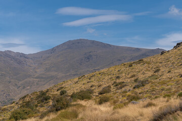 Obraz premium mountainous landscape of Sierra Nevada