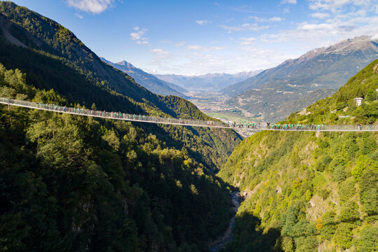 Ponte nel Cielo, Campo Tartano, Valtellina, Italy