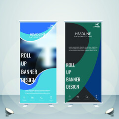 Creative Roll up Banner design