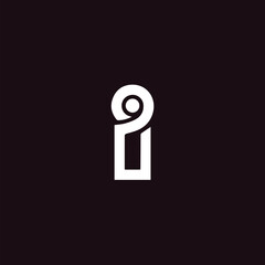 Alphabet letter Initial I logo and II logo vector design, favicon, minimal, creative, symbol, sign, monogram, template, logotype, name, brand, startup, company, premium business typeface.