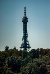 Fototapeta na wymiar Petřín Lookout Tower