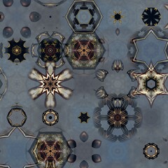 detail of the wall of a mosque