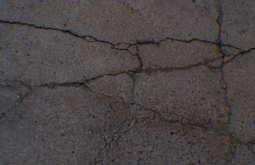 Fototapeta premium The texture of the cement paste is gray