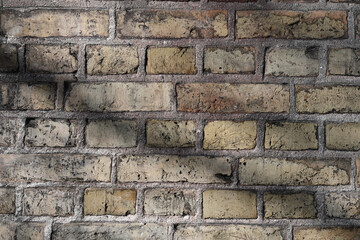 Photo of a brick exterior wall