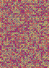 Abstract Geometric Pattern generative computational art illustration