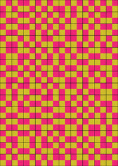 Abstract Geometric Pattern generative computational art illustration