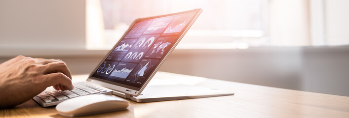 KPI Predictive Analytics Data Dashboard
