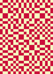 Abstract Geometric Pattern generative computational art illustration