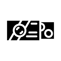 pack of pills glyph icon vector. pack of pills sign. isolated contour symbol black illustration