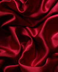 luxury satin fabric as background.