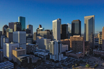 Fototapeta premium Houston Downtown City Photo