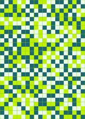 Abstract Geometric Pattern generative computational art illustration