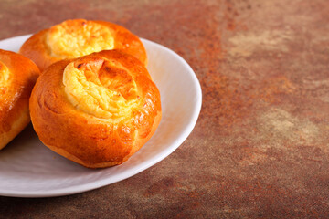 Soft cheese filling buns