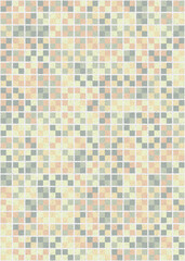 Fototapeta premium Abstract Geometric Pattern generative computational art illustration