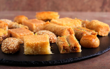 Middle Eastern sweet desserts