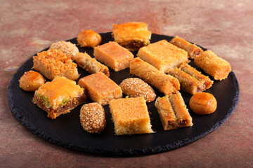 Middle Eastern sweet desserts