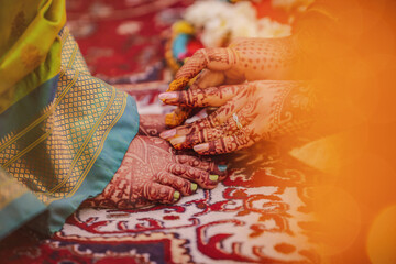 Fototapeta premium indian wedding ceremony