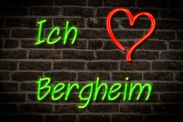 Obraz premium Bergheim