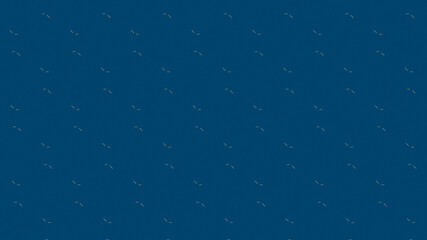 Geometric pattern where lines and shapes intersect with each other to form new patterns on blue gradient with copy space. Use background for logo. Simple illustration concept.