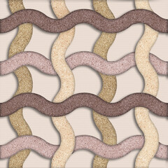 background for carpet and ceramic tiles with mesh pattern