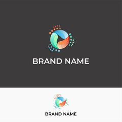  Logo contemporary, clean, simple, modern for any industry and company  - obrazy, fototapety, plakaty
