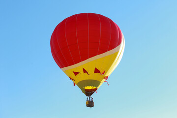 hot air balloon in the sky