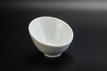 White proclean bowl for serving