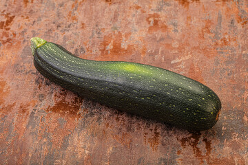 Tasty young organic natural zucchini